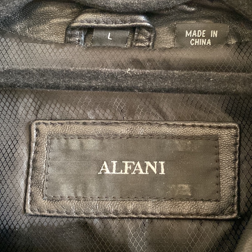 Alfani Soft Leather Collared Jacket - image 5